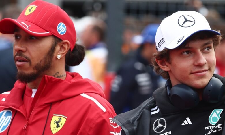 Kimi Antonelli: Lewis Hamilton protege su reemplazo de Mercedes cuando Nico Rosberg llama al nuevo contrato de conductor italiano | Noticias F1 Kimi Antonelli: Lewis Hamilton protege su reemplazo de Mercedes cuando Nico Rosberg llama al nuevo contrato de conductor italiano | Noticias F1