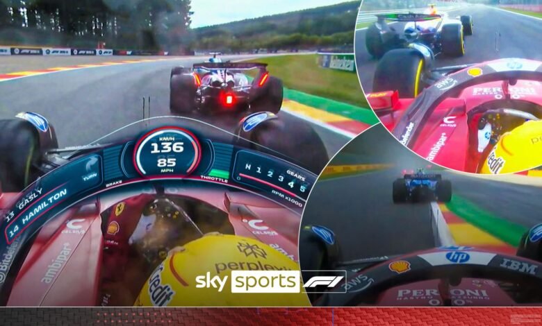 ‘¡Está realizando los movimientos!’ | ¡Hamilton cobra el campo en Bélgica GP!