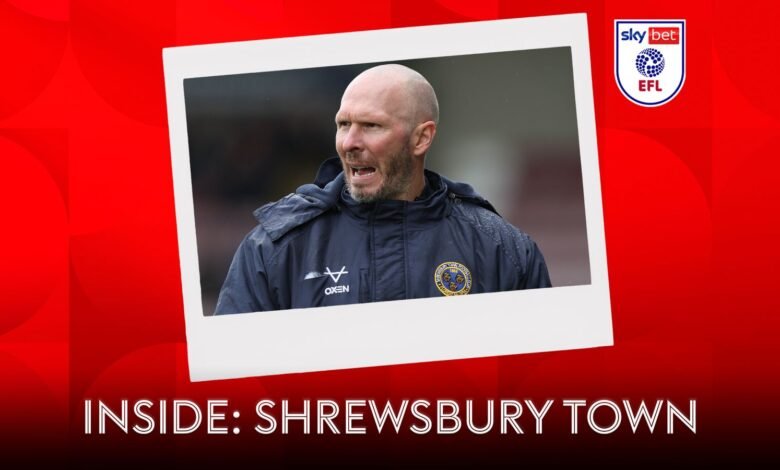 Dentro de la ciudad de Shrewsbury: vuelva a colocar el momento bajo el Michael Appleton cuando Salop buscó una nueva identidad después de relegarse | Noticias de fútbol
