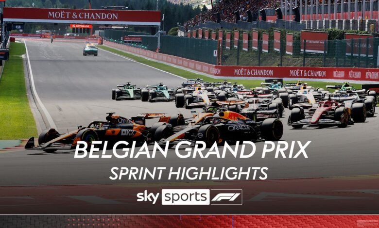 Verstappen pasa a McLarens para ganar sprint en el spa
