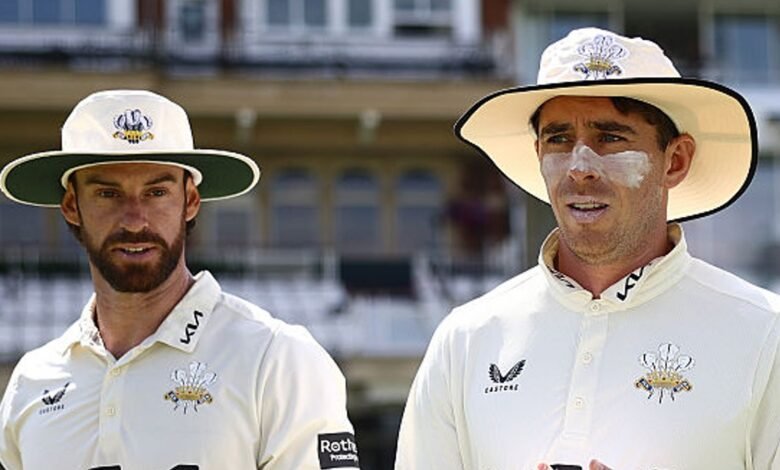 Campeonato de distrito: Título de Surrey Boost Ambitous vs Durham cuando James Anderson ataca a Lancashire para los cumpleaños | Cricket de noticias Campeonato de distrito: Título de Surrey Boost Ambitous vs Durham cuando James Anderson ataca a Lancashire para los cumpleaños | Cricket de noticias