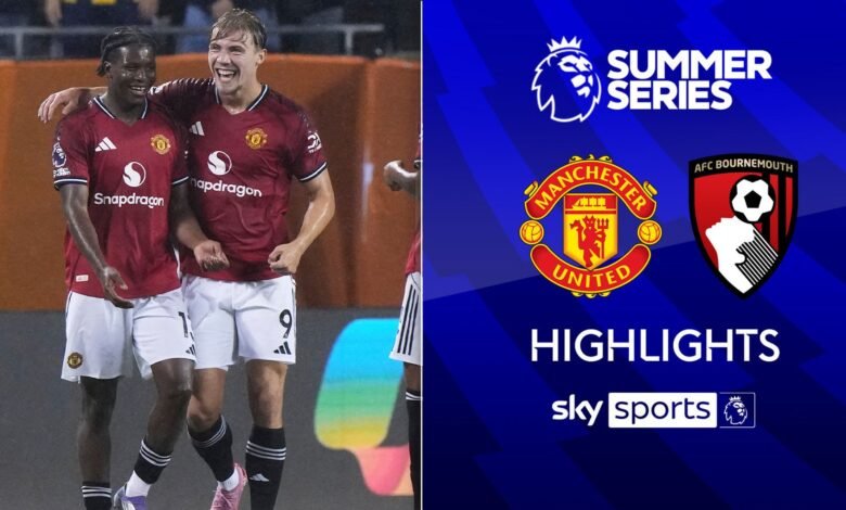 Lo más destacado: Man Utd anotó cuatro en una gran actuación contra Bournemouth