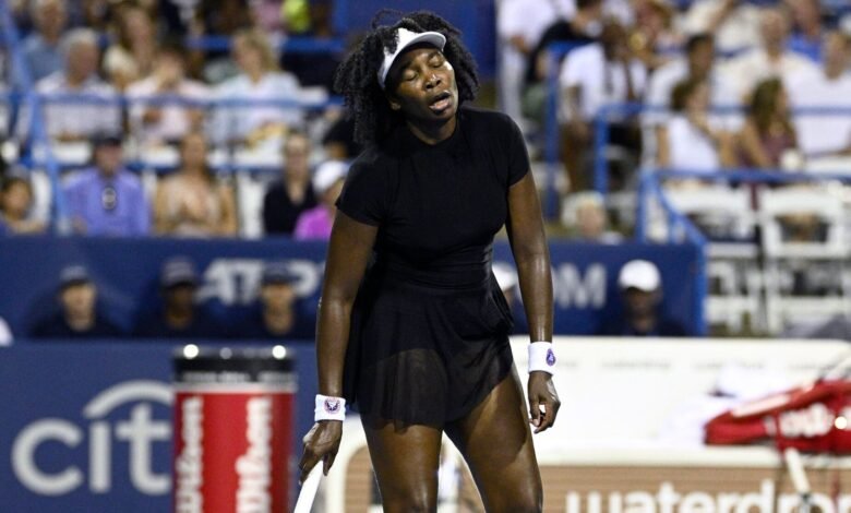 Venus Williams perdió ante Magdalena Frech en Mubadala Citi DC abre la segunda ronda en Washington | Noticias de tenis