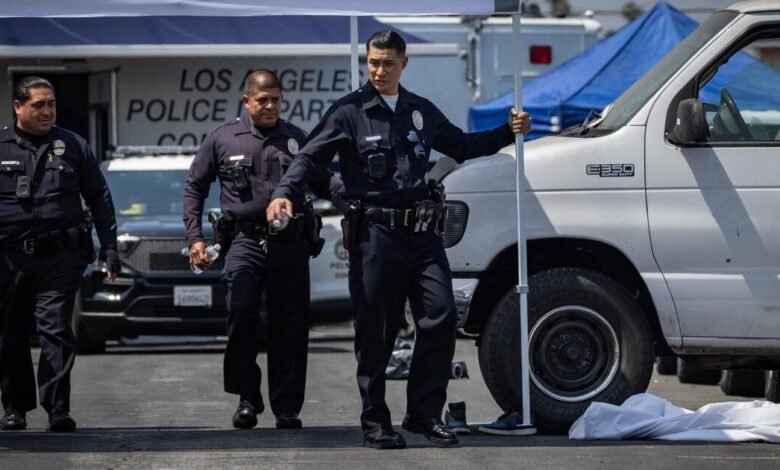 Tiroteos por LAPD en aumento cuando los oficiales abren fuego 4 veces en 2 semanas