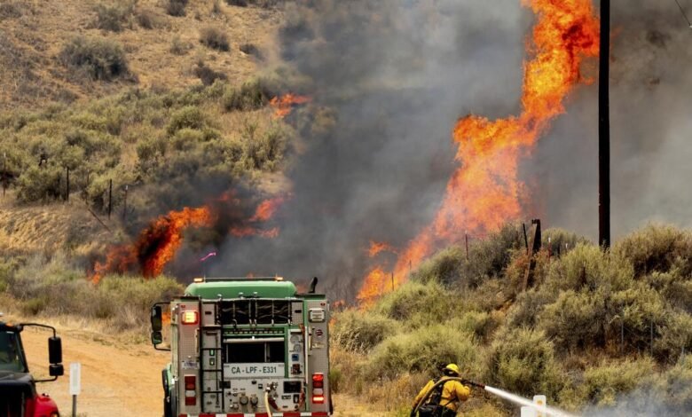 Madre Fire en el condado rural de San Luis Obispo crece a casi 80,000 acres Madre Fire en el condado rural de San Luis Obispo crece a casi 80,000 acres