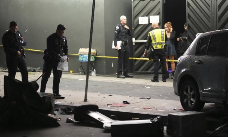 Crash Hollywood Club: lo que sabemos sobre el conductor y el hombre que le disparó