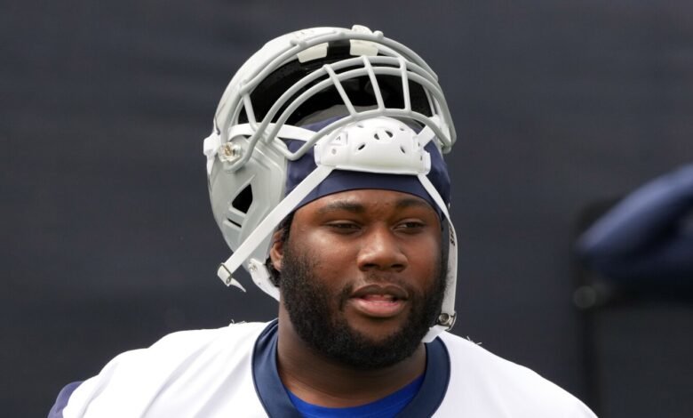 Nate Thomas, Asim Richards para obtener la primera vez para reemplazar al teniente Tyler Guyton Nate Thomas, Asim Richards para obtener la primera vez para reemplazar al teniente Tyler Guyton