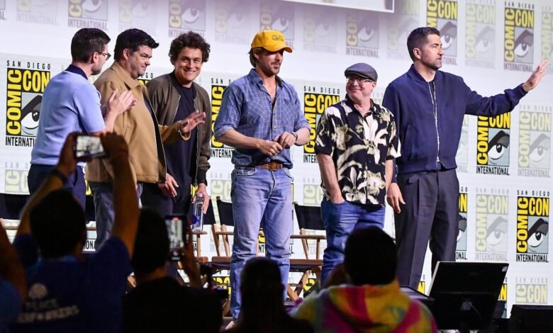 Ryan Bathing y Facleus Nombre alienígena Proyecto Rocky Wow Crowds ‘Heal Mary’ Comic-Con Conne Ryan Bathing y Facleus Nombre alienígena Proyecto Rocky Wow Crowds ‘Heal Mary’ Comic-Con Conne