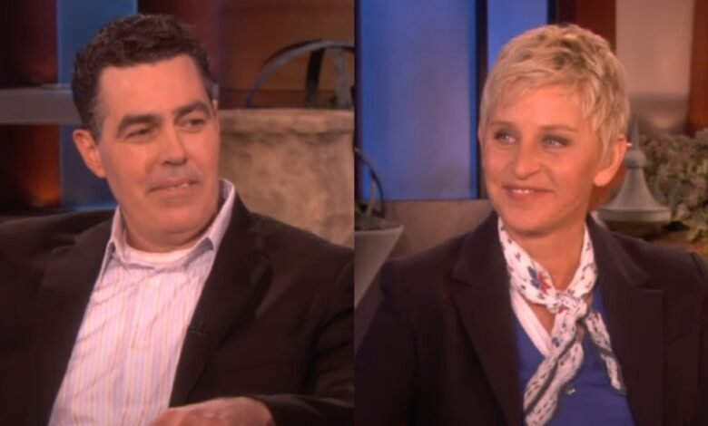 Adam Carola se hizo realidad sobre la filmación con ‘la peor persona’ Ellen DeGeneres y por qué cree que la gente estaba asustada ‘.