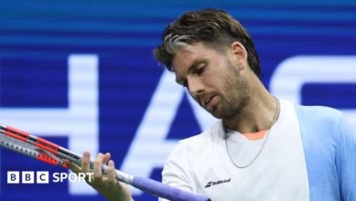 US Open 2025: Cameron Norrie perdió nuevamente con Novak Djokovic como los últimos 16 serbios grandes.