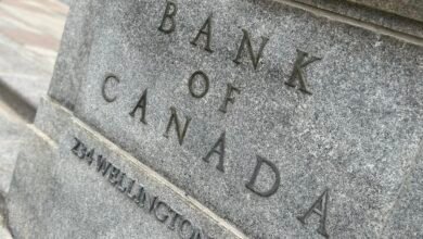El mercado financiero espera que la tasa de interés del Banco de Canadá caiga al 2.25% para fin de año