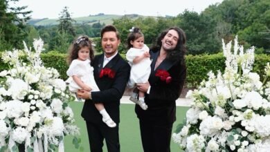 El hermano mayor se casó por segunda vez, un año después de que el segundo hijo dio la bienvenida