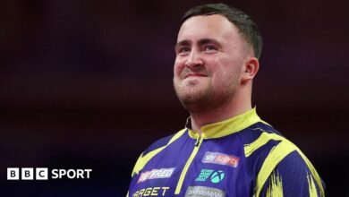 Trofeo Flandes Darts: Luke Littler aterriza el título después de la emoción 8-7 Victoria sobre Josh Rock