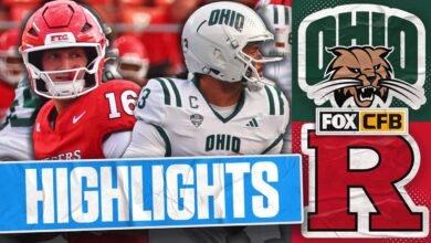 Ohio Bobcats vs. Rutgers Scarlet Knights Highlights | Football College Fox