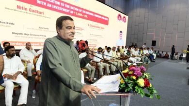 El costo logístico de la India disminuirá a menos del 10% en diciembre: Gadkari