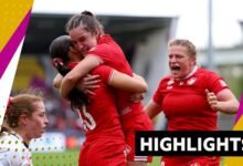 Mujeres de rugby de la Copa Mundial: Canadá 42-0 prominente de Gales