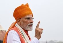 Modi da impuestos a la economía de la India en la tensión de Trump.