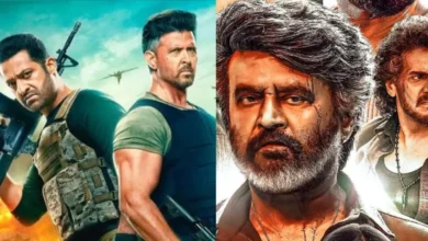 War II vs. Coolie Comparación de taquilla global: la película de Rajinikanth Hrithik Roshan protagonizó en la parte superior del margen de Rs 1 crore.