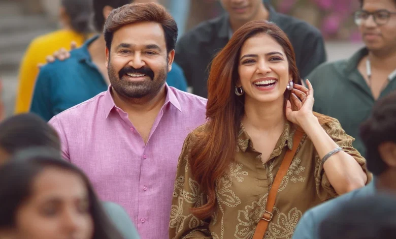 Fuera de los trailers de Lidapurvam: Mohanlal Malavika cambia de acción a romance en una historia de amor-dubo con Mohannon, ver