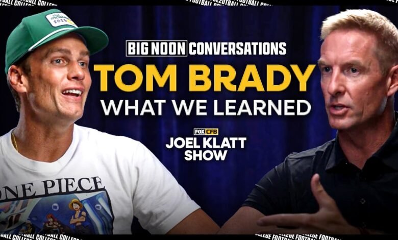 CFB, Belichick, Mahomes – ¡Oh! Lo más destacado de Tom Brady’s Sit-Down y Joel Klatt