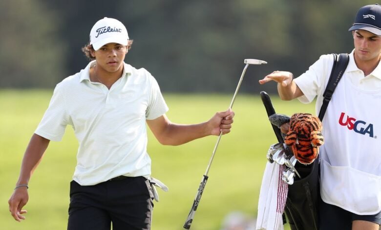 Charlie Woods terminó T-9th en Junior PGA después de cerrar 74 Charlie Woods terminó T-9th en Junior PGA después de cerrar 74