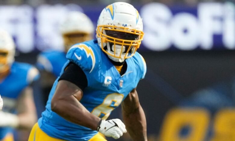 Los LB Denzel Perryman Chargers son arrestados por delitos penales.