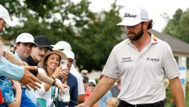 Cameron Young ocupa la posición de liderazgo en el campeonato Wyndham del PGA Tour