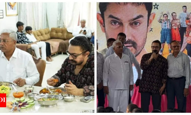 Aamir Khan Kill reunido con la vieja amiga Dana Bhai: ‘Tengo muchos viejos recuerdos’ – ‘aplicar’ días para volver a visitar. Noticias de la película hindi