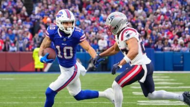 Bills ‘Khalil Shakir’ semana a semana ‘con esguince de tobillo alto