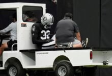 Fuente – Lonnie Johnson Jr. Raiders tenía piernas rotas