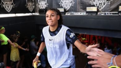 Trinity Rodman regresó debido al espíritu del primer juego desde el 12 de abril