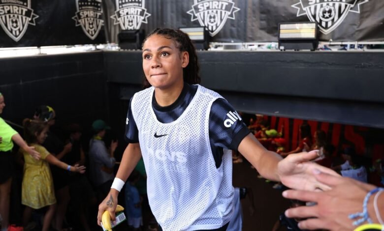 Trinity Rodman regresó debido al espíritu del primer juego desde el 12 de abril