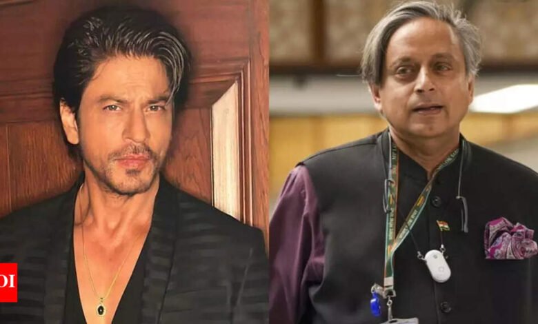 Shah Rukh Khan respondió con su firma a Shashi Tharoor, diciendo que no podía entender las palabras ‘Magnilocuente’, leída dentro. Noticias de la película hindi