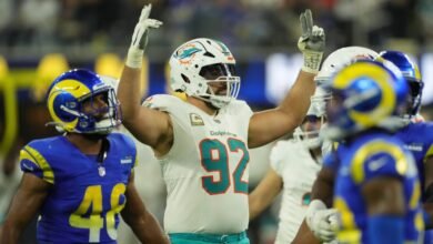Dolphins, DT Zach Sieler por 3 años, extensión de 67.75 millones de dólares