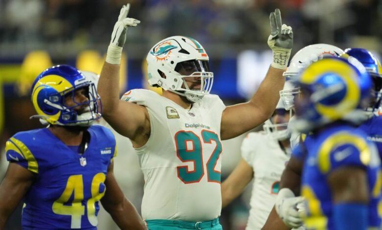 Dolphins, DT Zach Sieler por 3 años, extensión de 67.75 millones de dólares Dolphins, DT Zach Sieler por 3 años, extensión de 67.75 millones de dólares