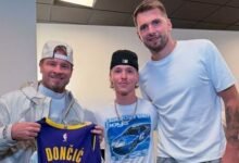 Luka Doncic Signs Extension participó en el concierto de Backstreet Boys en Las Vegas.