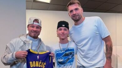 Luka Doncic Signs Extension participó en el concierto de Backstreet Boys en Las Vegas.