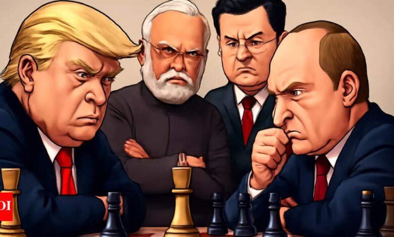 La forma en que la India no viene a ayudar a Trump a detener a Putin a detener la guerra rusa-Ucrania.