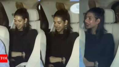 La hija de Sujoy Kapoor, Samaira, hija de Karisma Kapoor, ha tomado medidas con un elegante vestido negro en la batalla familiar de Tk 1.5 millones de rupias. Noticias de la película hindi