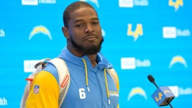 Denzel Perryman de Chargers ha sido liberado de la atención, no se le cobrará.