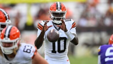 Fuente: Cleveland Browns firmó el quinto QB en Tyler Huntley