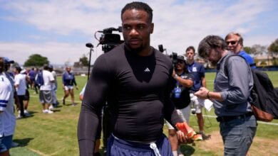 Cowboys of Cowboys parece que no hay Micah Parsons.