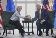 Negociaciones comerciales de la Unión Europea: Estados Unidos: Europa para detener las represalias después del acuerdo de Trump; Se espera que tenga seis meses.