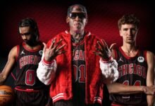 Chicago Bulls trae rayas rojas en el período MJ para nuevos uniformes