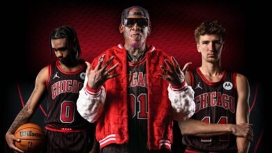 Chicago Bulls trae rayas rojas en el período MJ para nuevos uniformes