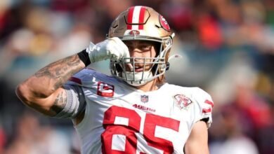 George Kittle de 49ers lamentan la NFL de la NFL prohibió la sal
