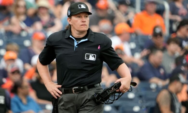 Jen Pawol se convertirá en la primera mujer en el juego MLB el sábado Jen Pawol se convertirá en la primera mujer en el juego MLB el sábado