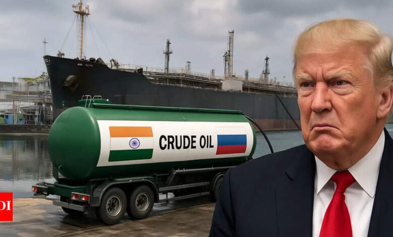 Explicador: las tarifas del 50% de Donald Trump: ¿la India se moverá sobre el comercio de petróleo crudo de Rusia? Explicador: las tarifas del 50% de Donald Trump: ¿la India se moverá sobre el comercio de petróleo crudo de Rusia?