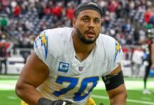 El cargador pierde a Rashawn Slater para la temporada con rotulario.