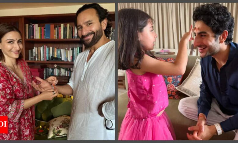 Soha Ali Khan celebró la defensa con Saif Ali Khan; Anaya Rakhi está involucrado con Ibrahim Ali Khan – Vea la imagen | Soha Ali Khan celebró la defensa con Saif Ali Khan; Anaya Rakhi está involucrado con Ibrahim Ali Khan – Vea la imagen |